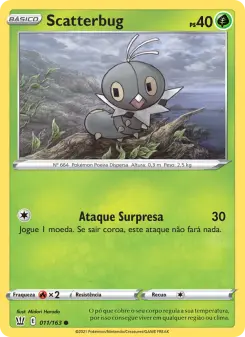 Scatterbug – Carta Pokémon TCG