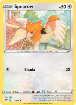 Spearow – Carta Pokémon TCG