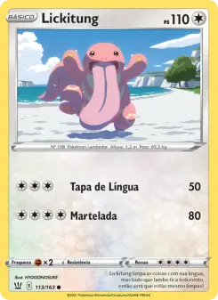 Lickitung – Carta Pokémon TCG