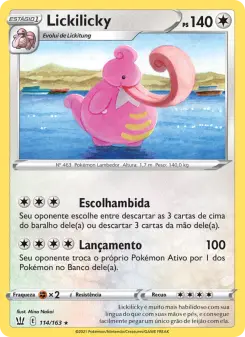 Lickilicky – Carta Pokémon TCG