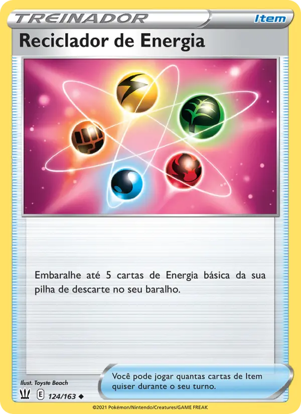 Reciclador de Energia – Pokémon TCG