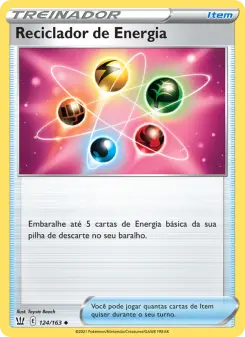 Reciclador de Energia – Carta Pokémon TCG
