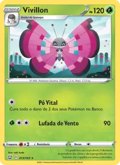 Vivillon – Carta Pokémon TCG