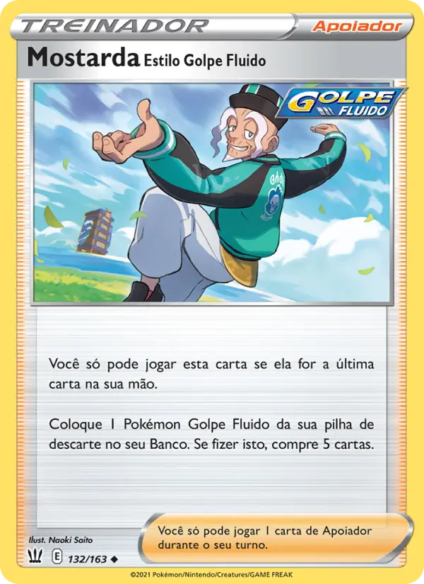 Mostarda Estilo Golpe Fluido – Pokémon TCG