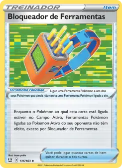 Bloqueador de Ferramentas – Carta Pokémon TCG