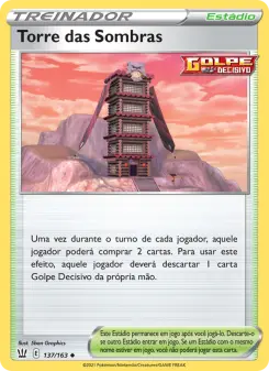 Torre das Sombras – Carta Pokémon TCG