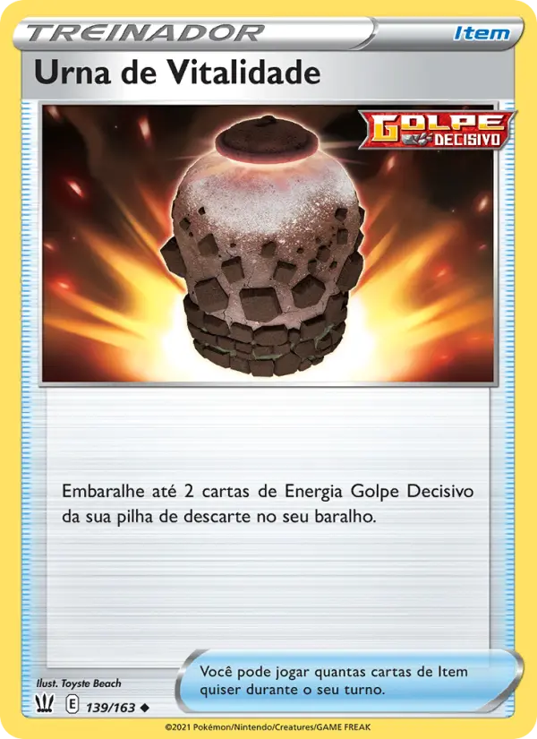 Urna de Vitalidade – Pokémon TCG