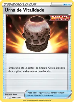 Urna de Vitalidade – Carta Pokémon TCG