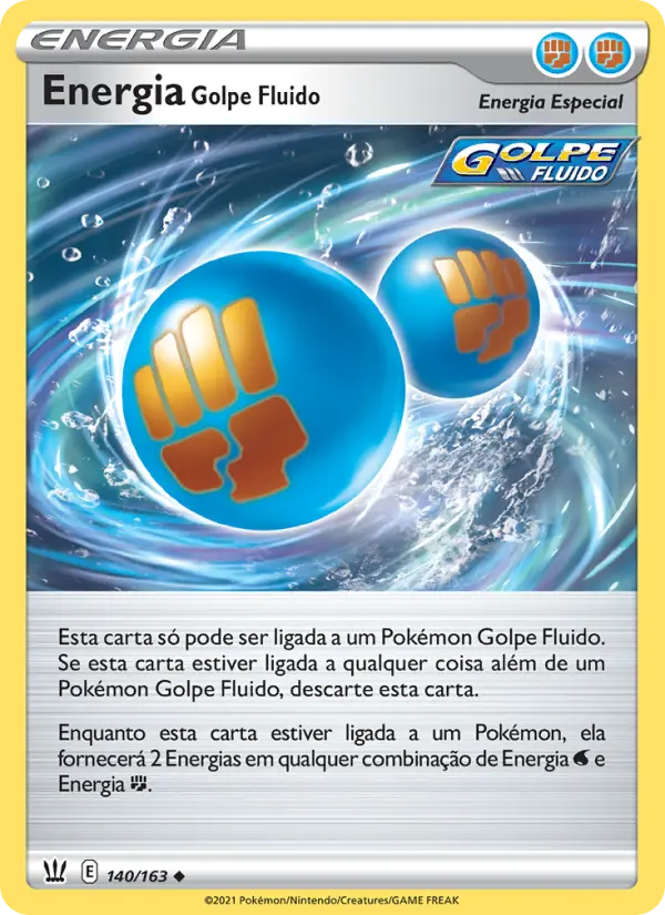 Energia Golpe Fluido – Pokémon TCG