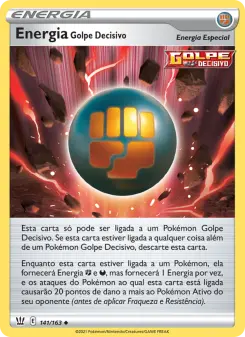 Energia Golpe Decisivo – Carta Pokémon TCG