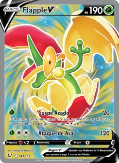 Flapple V – Carta Pokémon TCG