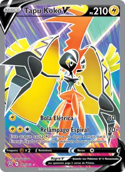 Tapu Koko V – Carta Pokémon TCG