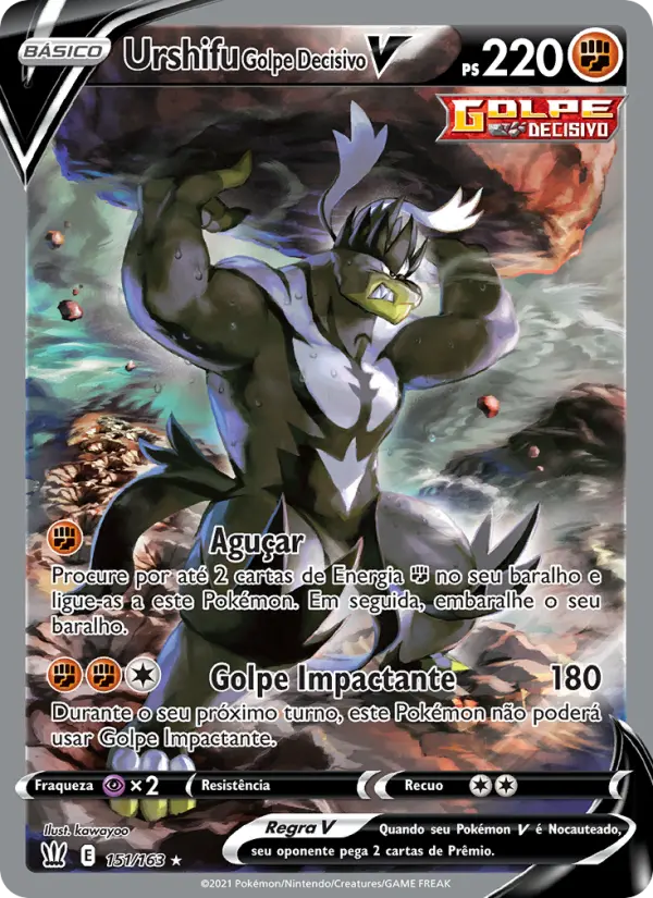 Urshifu Golpe Decisivo V – Pokémon TCG