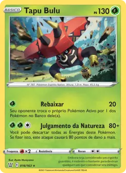 Tapu Bulu – Carta Pokémon TCG