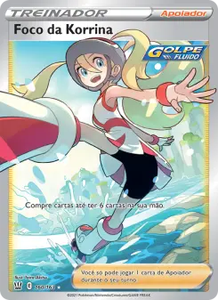 Foco da Korrina – Carta Pokémon TCG