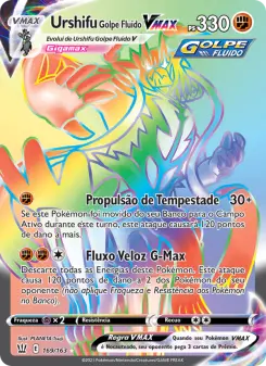 Urshifu Golpe Fluido VMAX – Carta Pokémon TCG