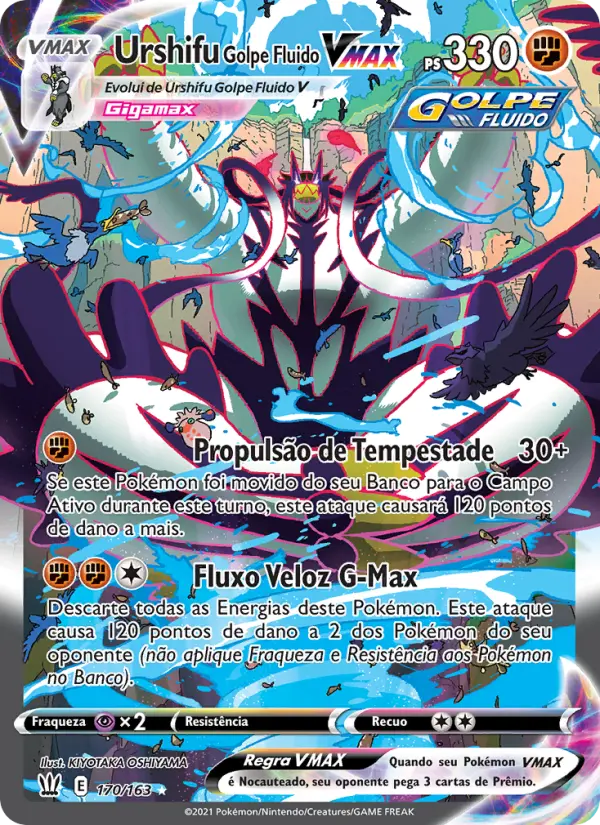 Urshifu Golpe Fluido VMAX – Pokémon TCG