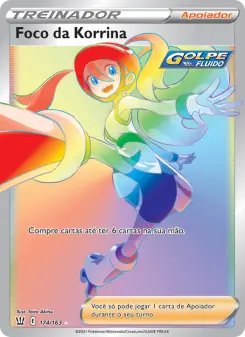 Foco da Korrina – Carta Pokémon TCG