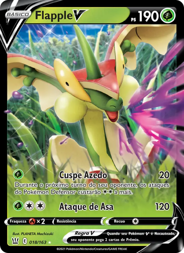 Flapple V – Pokémon TCG