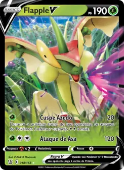 Flapple V – Carta Pokémon TCG