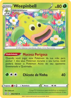 Weepinbell – Carta Pokémon TCG