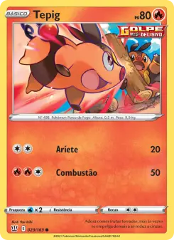 Tepig – Carta Pokémon TCG