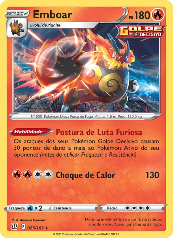 Emboar – Pokémon TCG