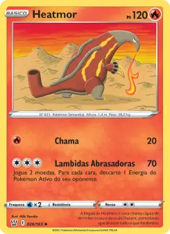 Heatmor – Carta Pokémon TCG