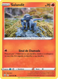 Salandit – Carta Pokémon TCG