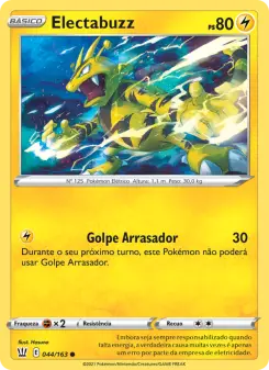Electabuzz – Carta Pokémon TCG