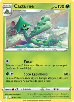 Cacturne – Carta Pokémon TCG
