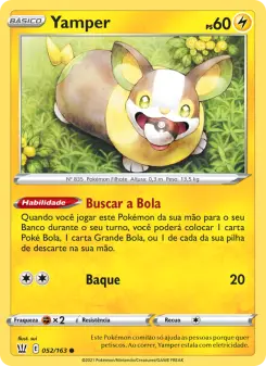 Yamper – Carta Pokémon TCG