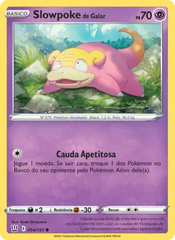 Slowpoke de Galar – Carta Pokémon TCG