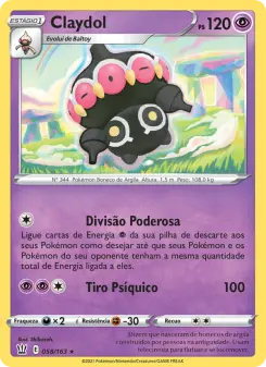 Claydol – Carta Pokémon TCG