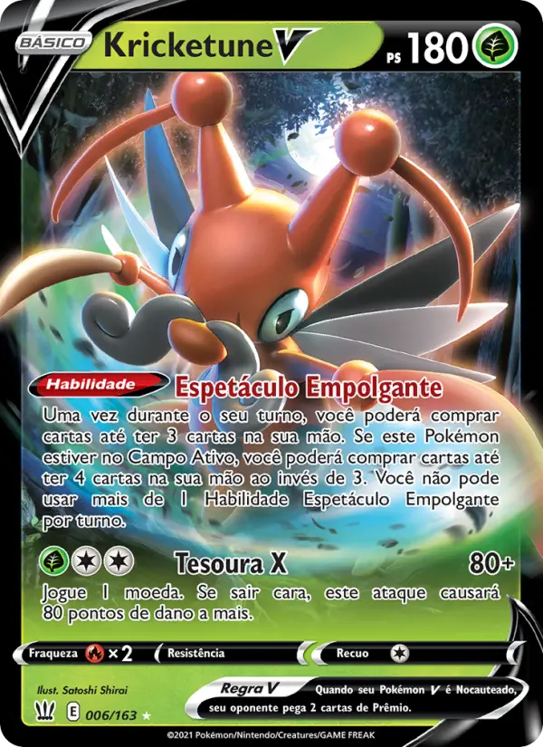 Kricketune V – Pokémon TCG