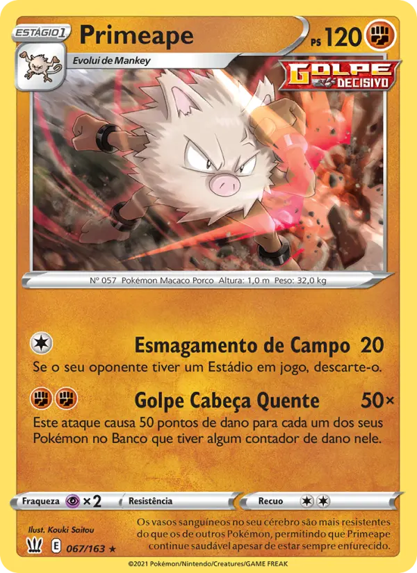 Primeape – Pokémon TCG