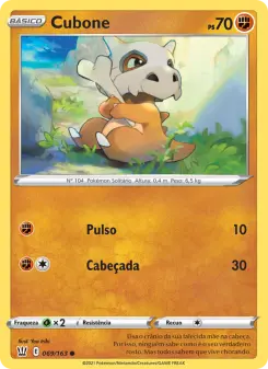 Cubone – Carta Pokémon TCG