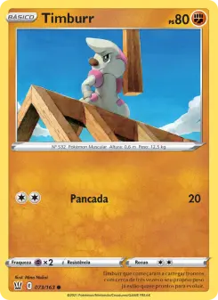 Timburr – Carta Pokémon TCG