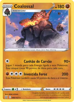 Coalossal – Carta Pokémon TCG