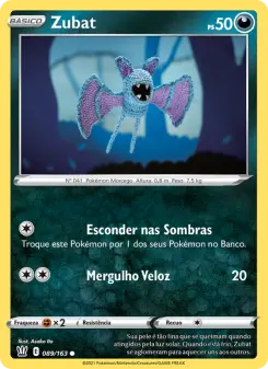 Zubat – Carta Pokémon TCG