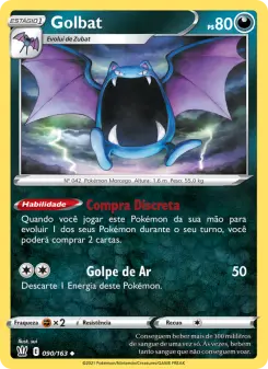 Golbat – Carta Pokémon TCG