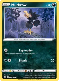 Murkrow – Carta Pokémon TCG