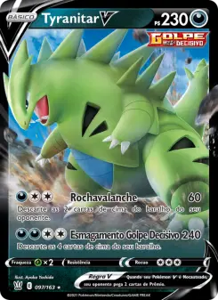 Tyranitar V – Carta Pokémon TCG
