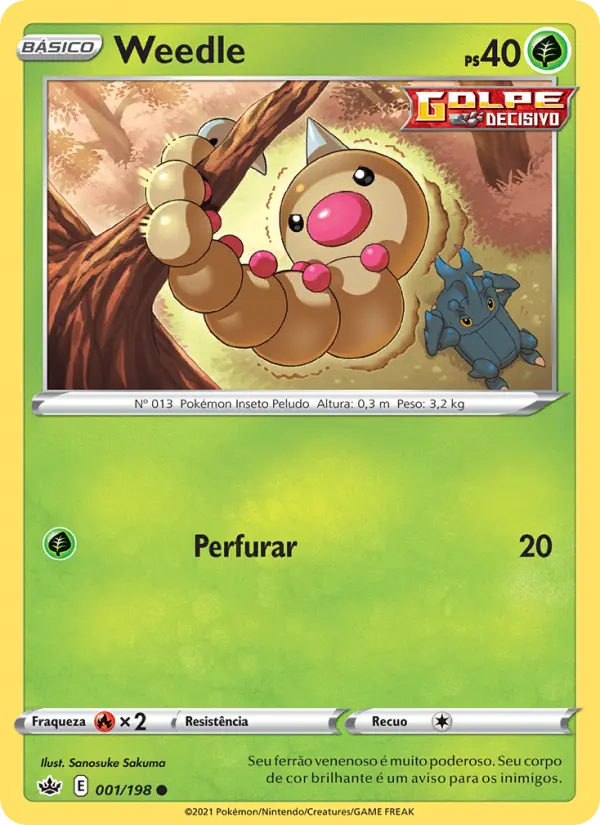 Weedle – Pokémon TCG
