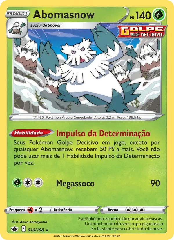 Abomasnow – Pokémon TCG