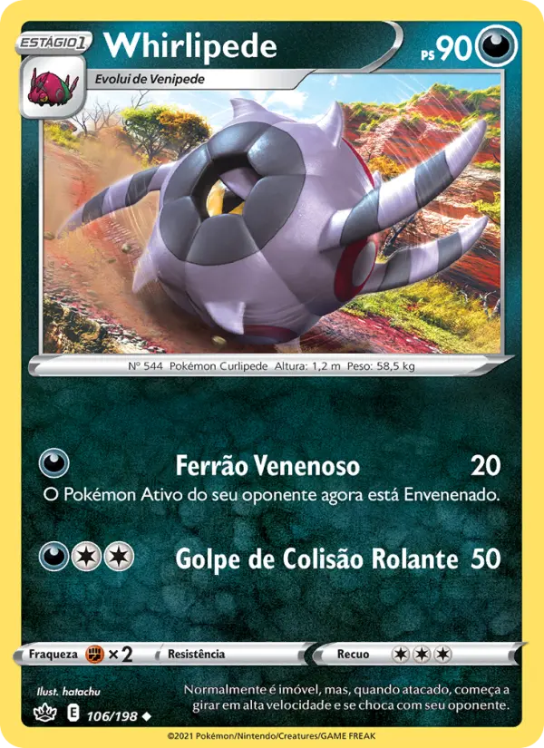 Whirlipede – Pokémon TCG