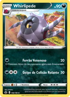 Whirlipede – Carta Pokémon TCG