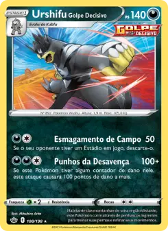 Urshifu Golpe Decisivo – Carta Pokémon TCG
