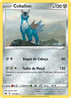 Cobalion – Carta Pokémon TCG