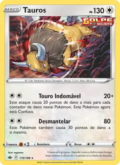 Tauros – Carta Pokémon TCG